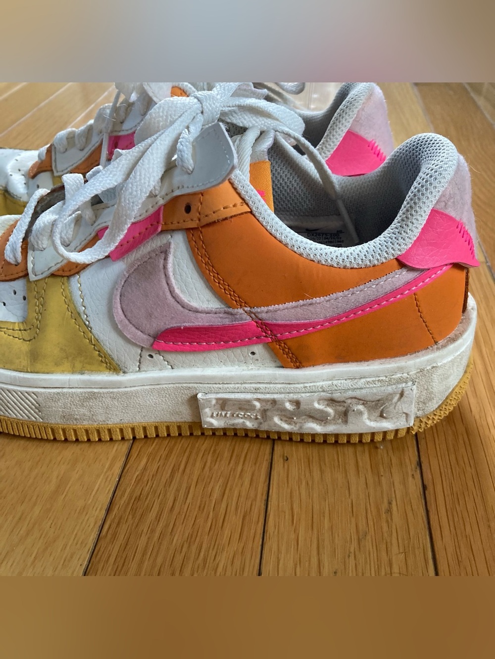 Nike Air Force 1 Fontanka Women's Size 7 Sneakers DX2675-100 - Picture 4 of 10